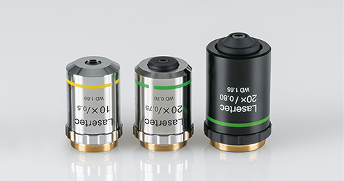 Lineup of high-NA objective lenses